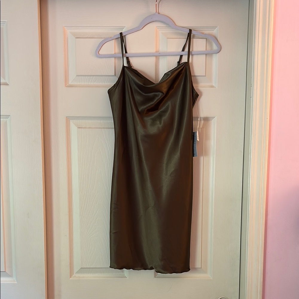 Bebe Chic Olive Dress